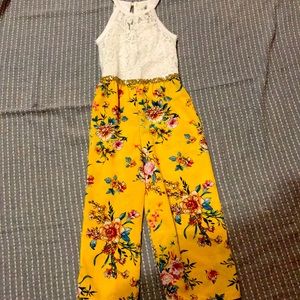 Girls Jumpsuit size 7/8